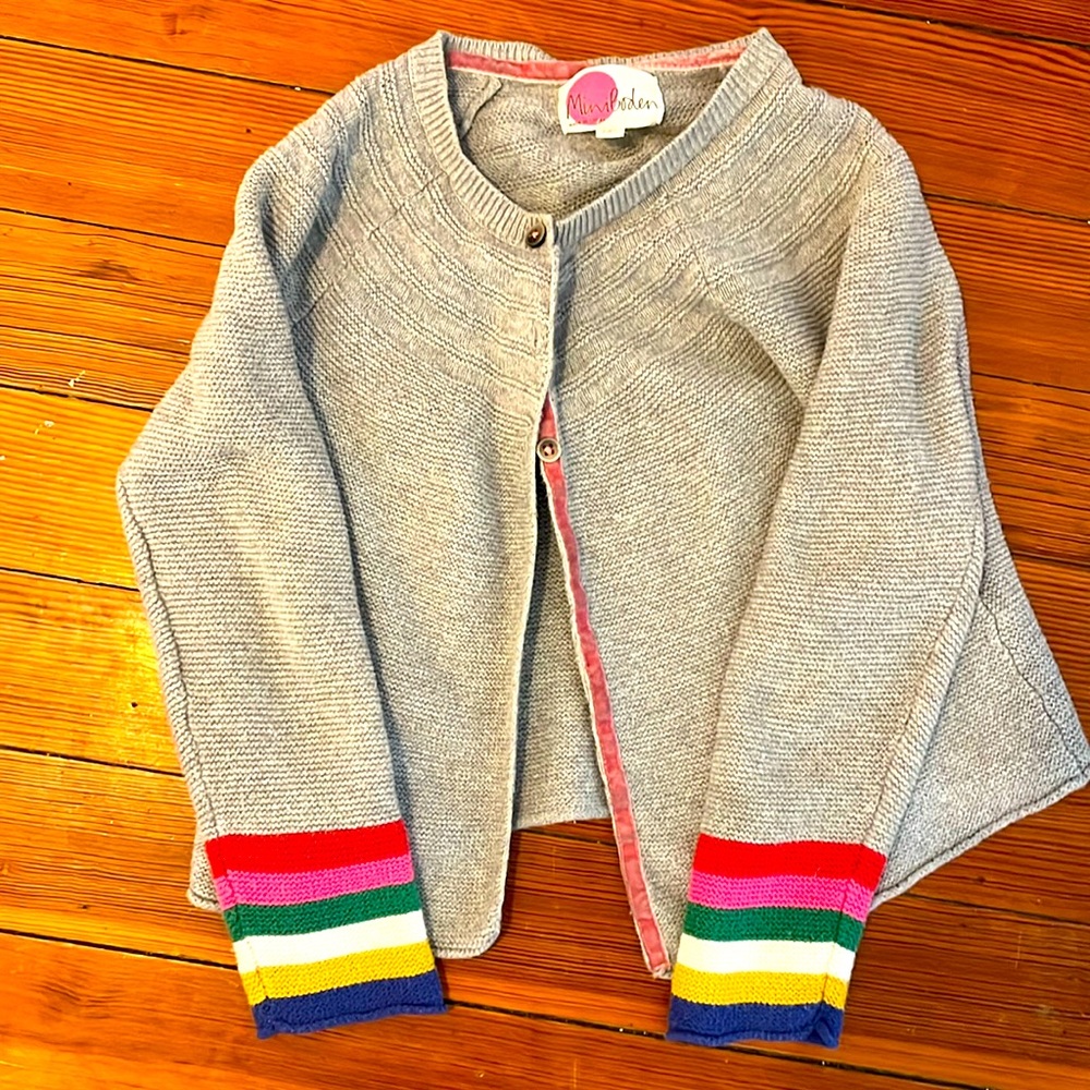 Mini Boden cardigan sweater